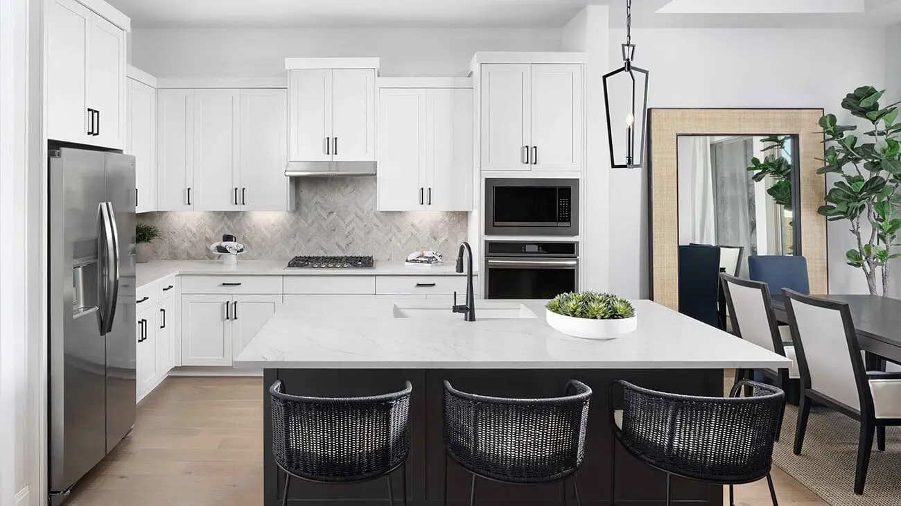 Kitchen at Madeline Plan at 6 Creeks