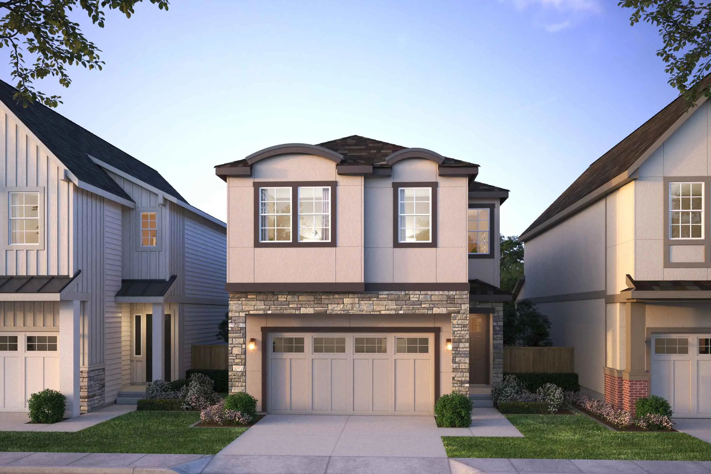 The Residences at The Vineyard - St. Helena - French - Rendering