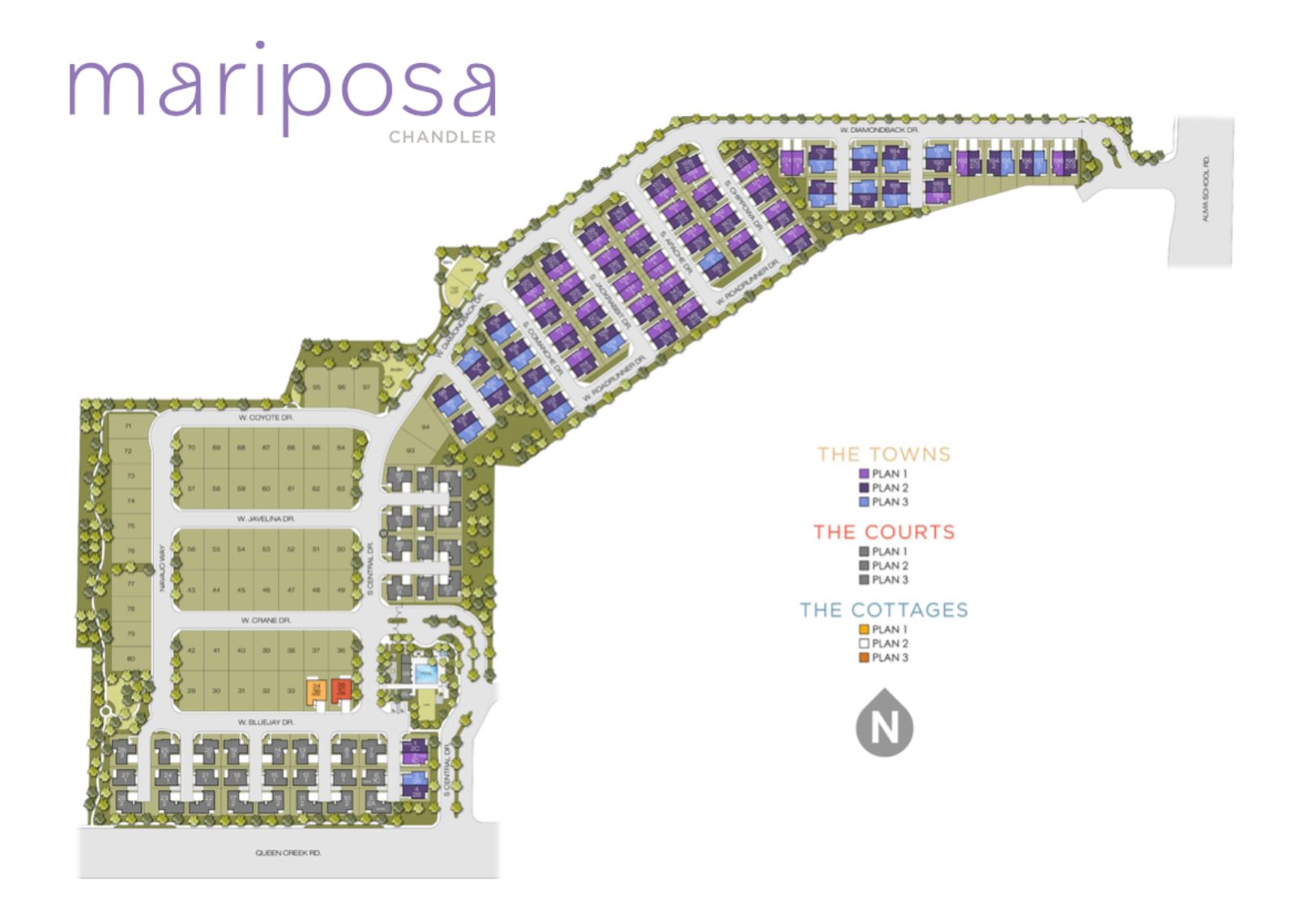 Mariposa Site Plan