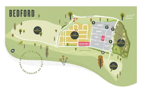 Bedford Interactive map image